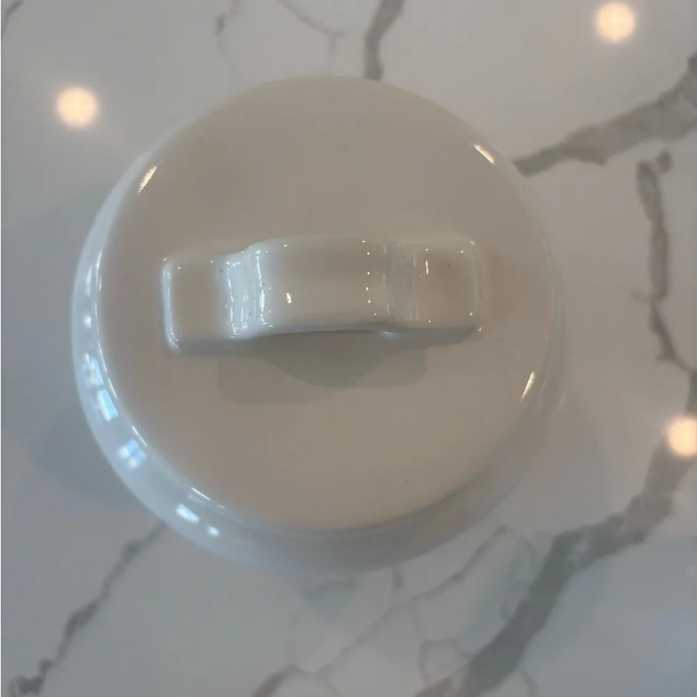 🌿 Rea Dunn Cream Ceramic Flour Canister - Picture 2 of 5